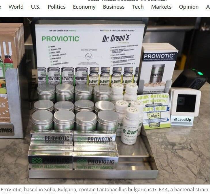 ProViotic na wall street jorunal